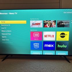 42” Roku TV Hisense 