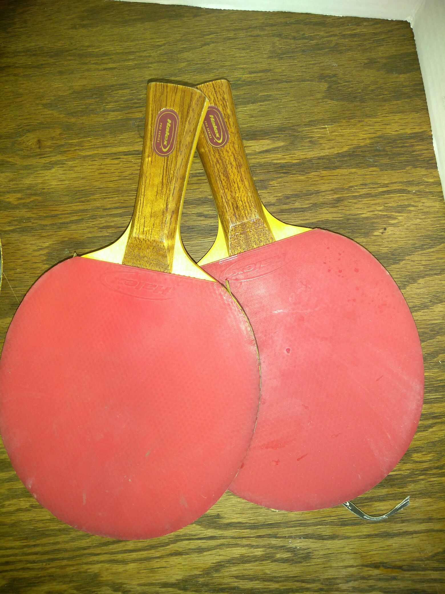 Ping-pong paddles USED!!! 3 sets