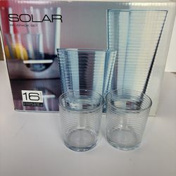 Box of new drinking Glasses - 15 Glasses