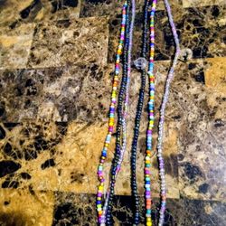 💎Plus Size Multicolor Glam Waistbead Set 💎