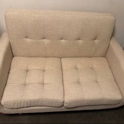 Beige linen Couch
