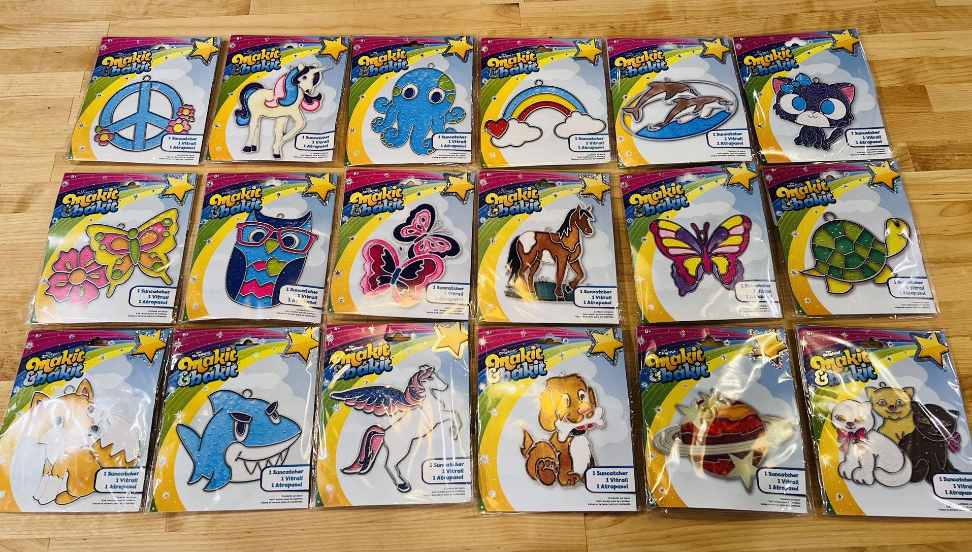 Stained Glass Making Kits, Variety Pack