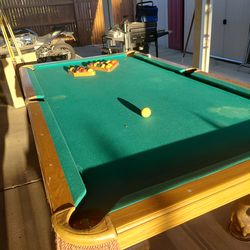 Pool table with it all