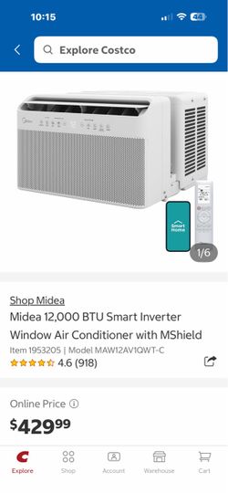 Brand New Midea 12 BTU Airconditioner