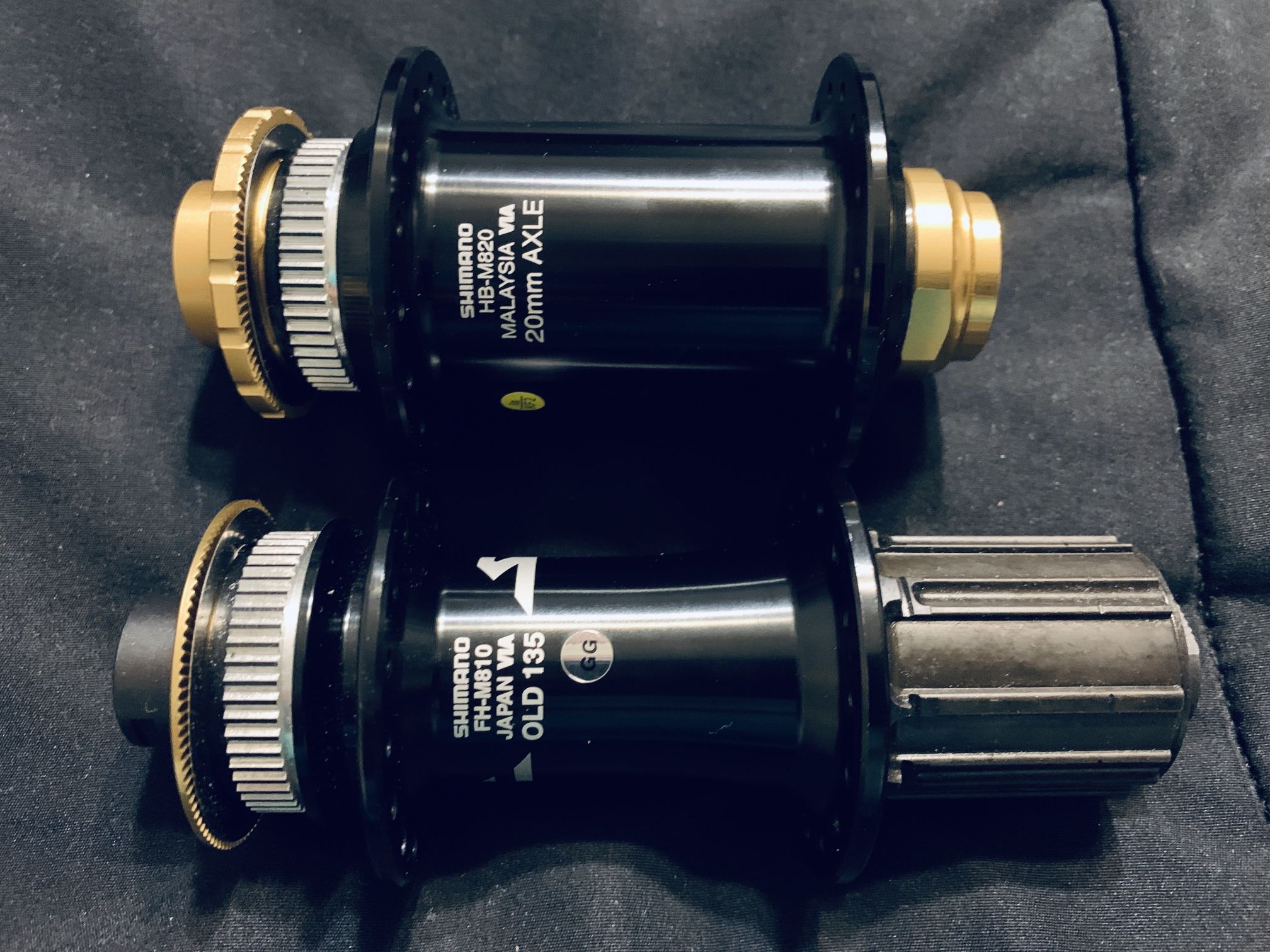 Shimano Saint 32h Hubs Front HB M820 20x110mm Thru Axle FH M810