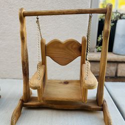  Decor Handmade Wood Swing Set . 