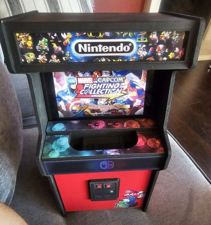 miniature arcade cabinet For Your Nintendo Switch Console