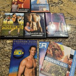 Beachbody Tony Horton's Power 90 EFX arms 10 Min P90 Lot Of 5 Workout DVD Sets
