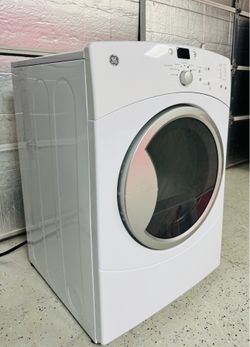 GE electric front loading dryer.