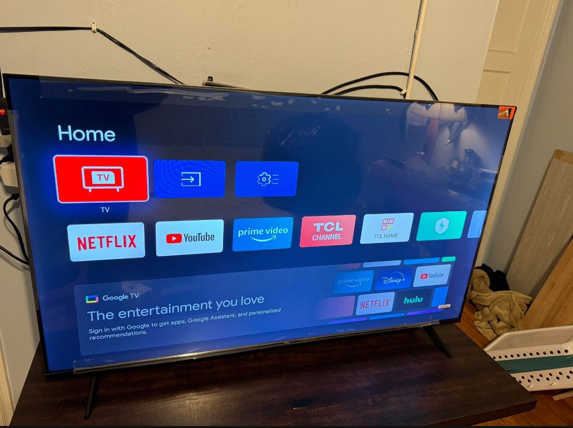 TCL TV 50 in 4k with Google 