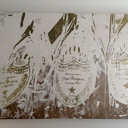 Dom Perignon Painting (Large) Canvas Style