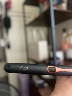 LANDOT 2-in-1 Hair Straightener and Curler