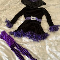 Toddler Girl Witch Costume