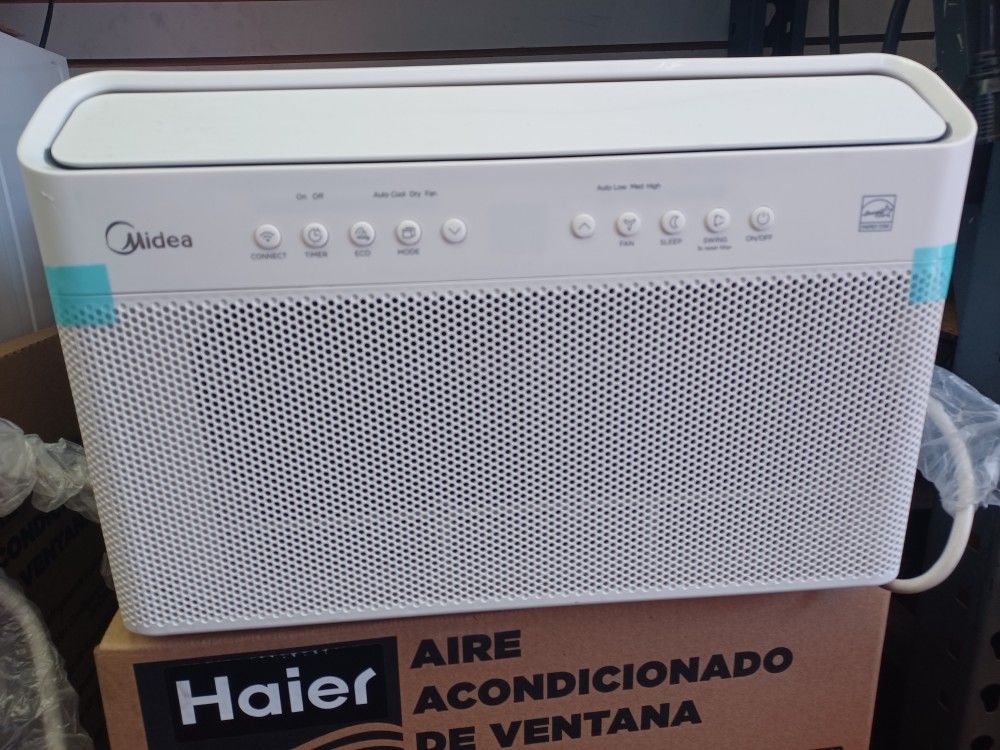 8000btu Windows Ac By Media U-shaped Smart WiFi/ Ultra Quite. Complete Set New