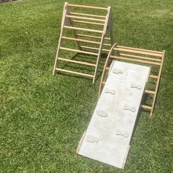Kids wood play set