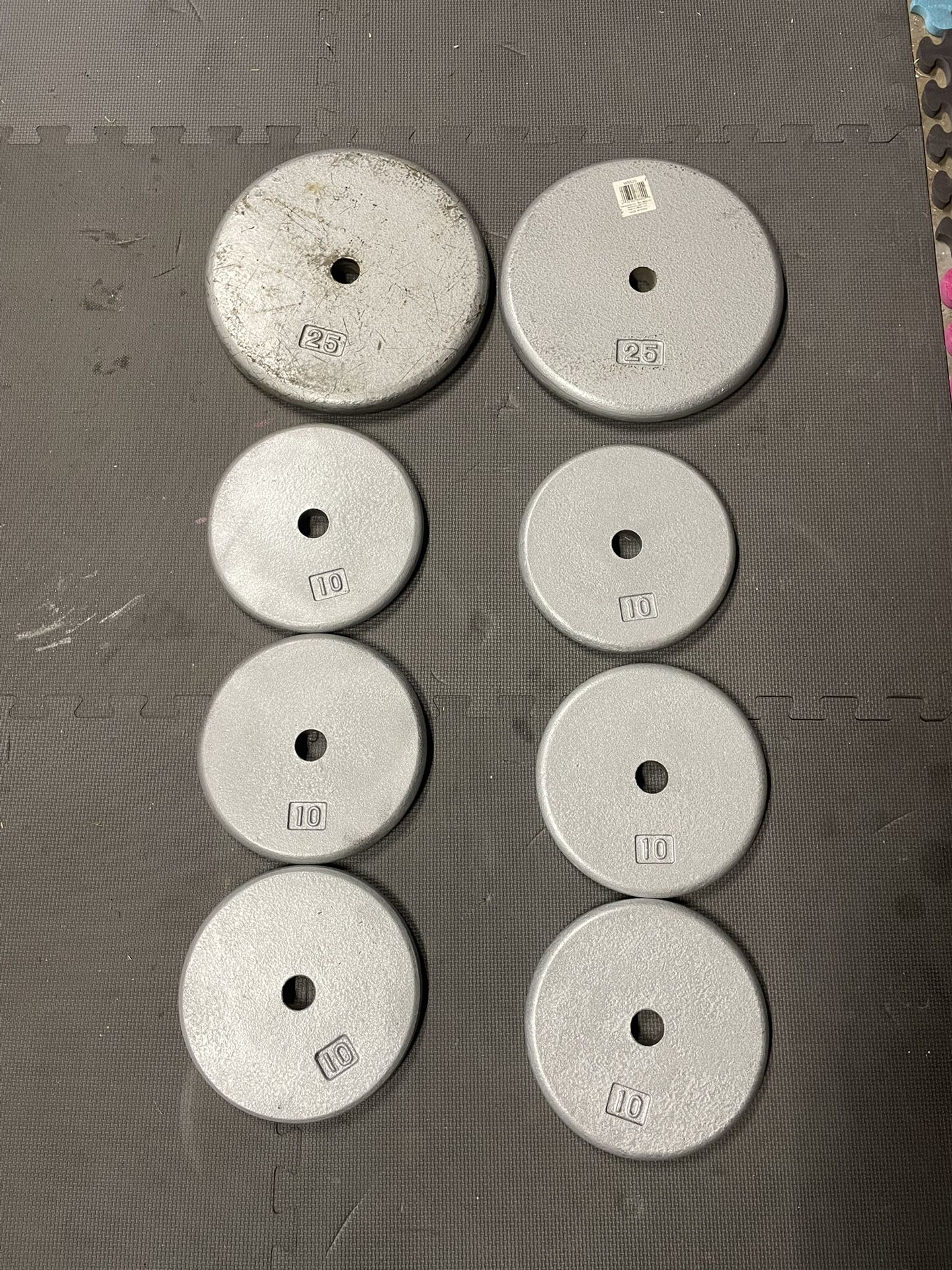 Weights Plates. 75 Dollars