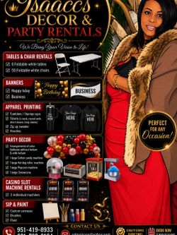 Party decor
