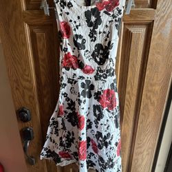 Small White Floral Dress