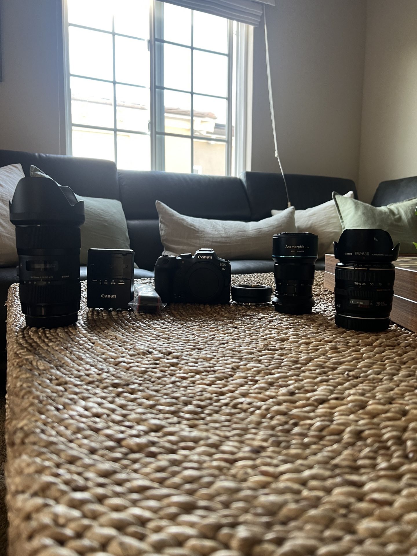 Canon R7 Bundle w/ Lenses & Charger – Like New