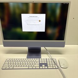 Apple iMac 2021 M1 24in 256GB Excellent Condition