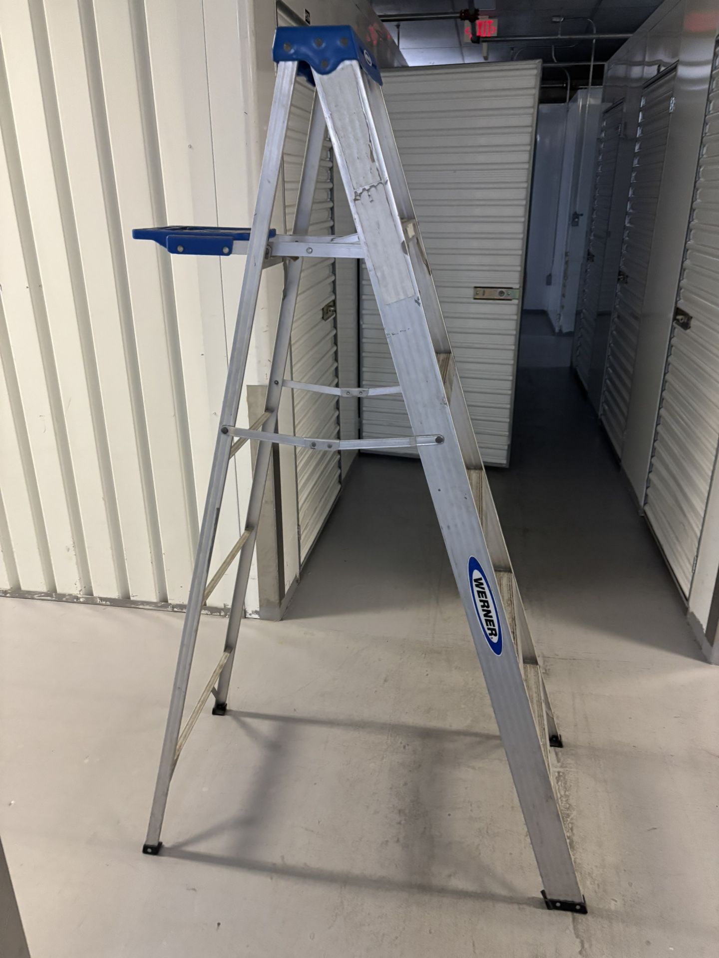 6 ft. Aluminum Step Ladder (10 ft. Reach Height) with 250 lb. Load Capacity Type I Duty
