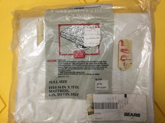 Waterproof Full Size Mattress Protector (NEW in Unopened Package) $10!