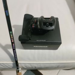 Baitcast rod and reel combo