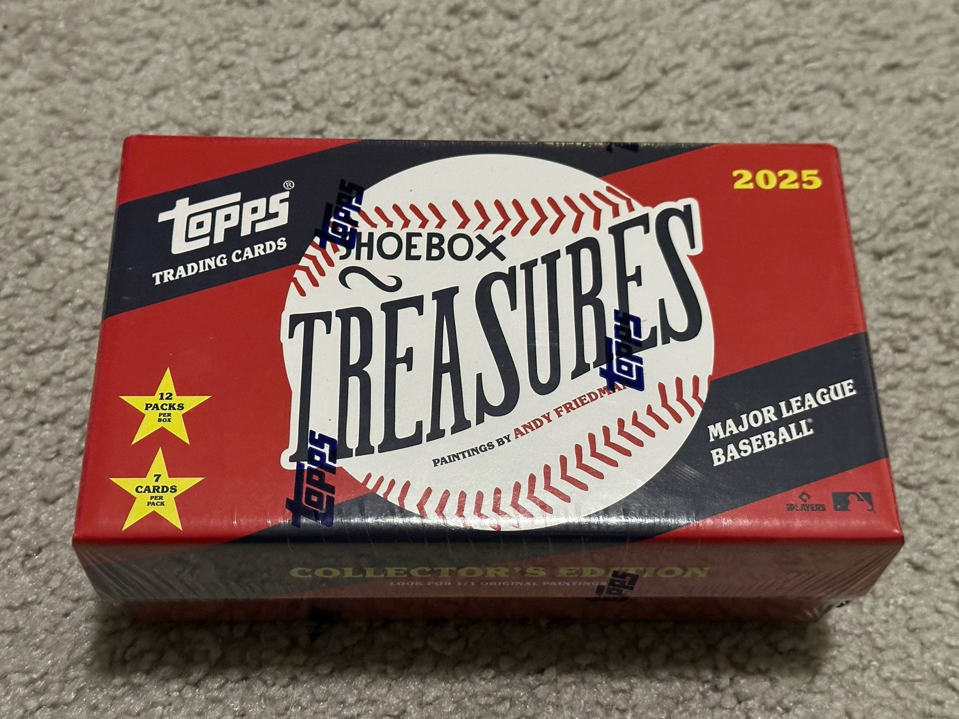 2025 Topps Shoebox Treasures Baseball Hobby Box