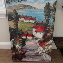 20”x 30” Scenic Tuscan Landscape 