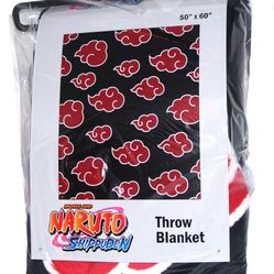 Naruto Akatsuki Throw Blanket