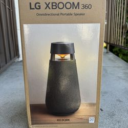 LG XBoom360 Speaker (X03QBK) 