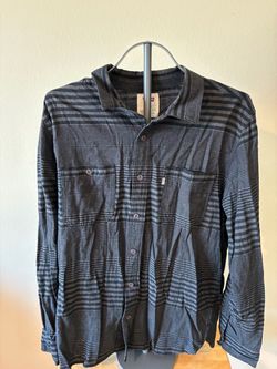 Levi's Men's Striped Button-Up Shirt