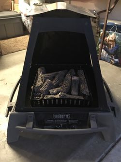 STEAL Weber 27000 Flame Outdoor Gas Fireplace campfire for