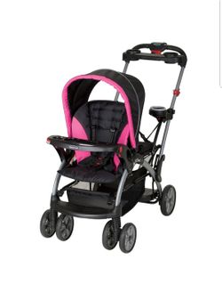 Sit and stand stroller