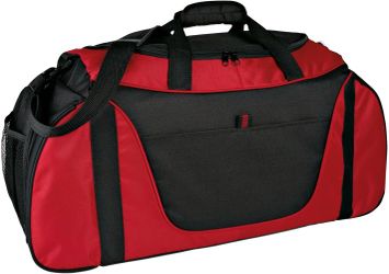 Large Red and Black Bag on Wheels w/Handle   $20 Pick Up Only Bonanza and Lamb 
