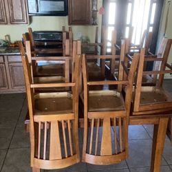 Wooden Kitchen Table 