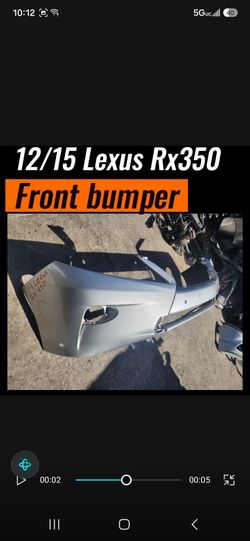 2012/2013/2014/2015 Lexus Rx Front

Bumper Cover