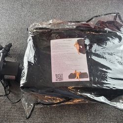 BBL Bed with Hole, Inflatable Brazilian Butt Lift Mattress Black Open Packaging