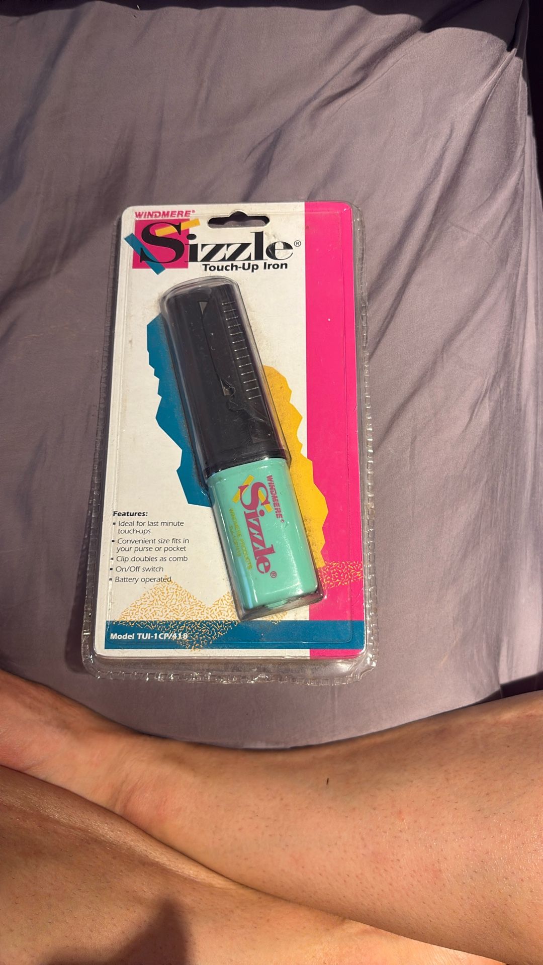 Portable Straightening Iron- no cord - brand new in package