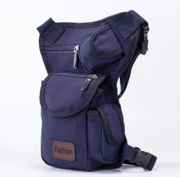 New waist and leg backpack bag new blue only
