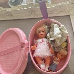 Vintage Baby Cheerful Tearful Doll