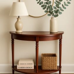 Half-Moon Console Table