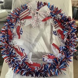 18” Patriotic Wreath 