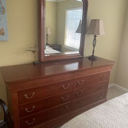 6 Drawer Dresser With Mirror 
