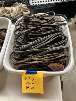 Huge lot of extension cords