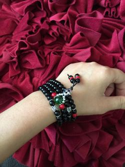 Agate bracelet, multiply colors, brand new! Can be also use as necklace as pic showed, very beautiful design!