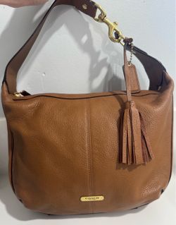 Coach Avery Tassel Hobo Bag