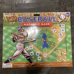Baseball Magnetic Game (missing 1 Ball And #3)