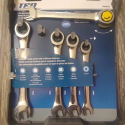 Teq By Gear Wrench Metric Ratchet Wrench Set 