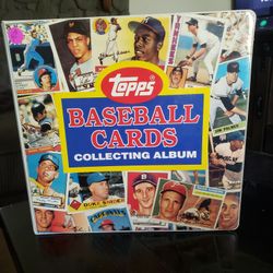 Topps Baseball Cards Collecting Album